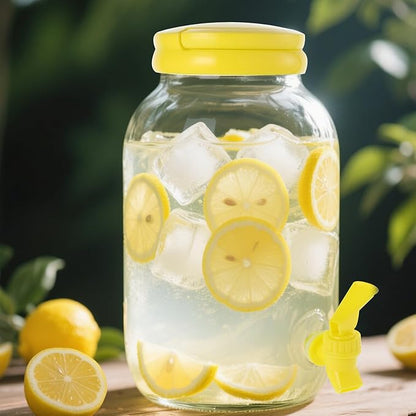 2 Pcs Plastic Beverage Dispenser