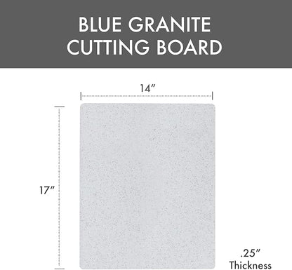 Dexas Superboard Reversible Pastry Board, 14 x 17 Inches, Granite Color