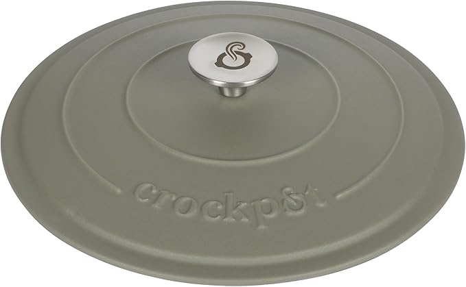 Crock-Pot Artisan 7-Quart Round European Enameled Cast Iron Dutch Oven
