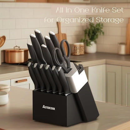 Astercook Knife Set, Kitchen Knives