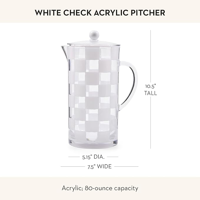 MACKENZIE-CHILDS Acrylic Pitcher