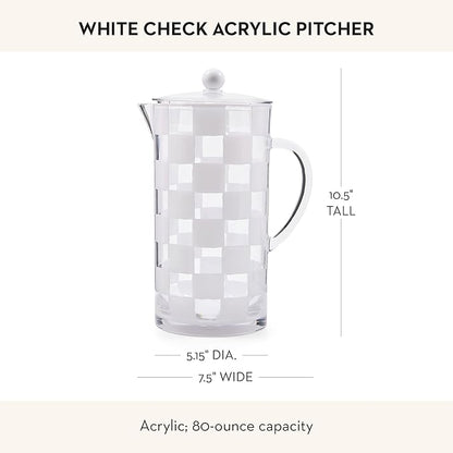 MACKENZIE-CHILDS Acrylic Pitcher