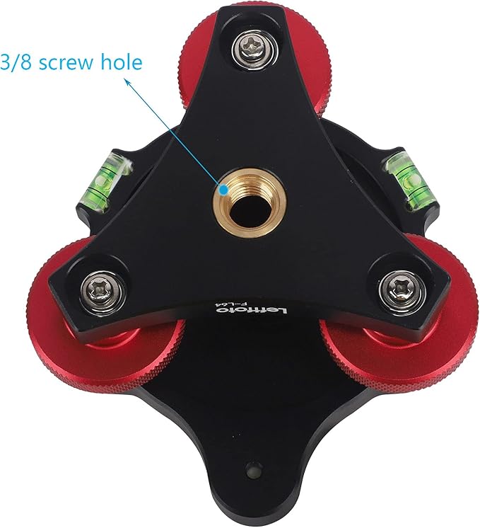 Tripod Leveler Stand with +/-5 Degree Precision Adjustment Bracket