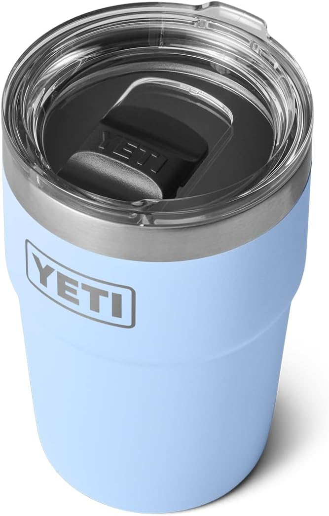 YETI Rambler 16 oz Stackable Tumbler, Vacuum Insulated, Stainless Steel with MagSlider Lid