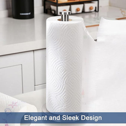 NearMoon Standing Paper Towel Holder, Kitchen Paper Towel Tissue Holder-