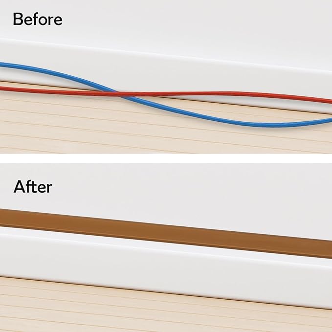 Rubber Bond TV Cord Hider Cable Protector