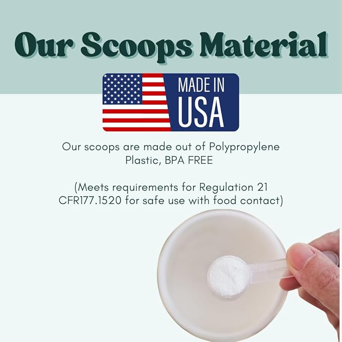 1/2 Tablespoon Long Handle Plastic Measuring Spoon