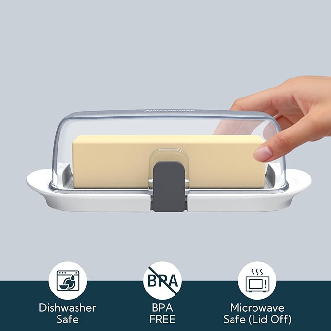 KITCHENDAO One-handed Airtight Butter Dish