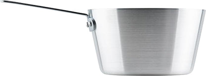 Winco Heavy-Duty Aluminum Tapered Sauce Pan, 3mm, 5 Quart