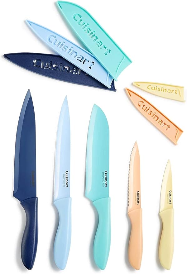 Cuisinart C55-10PCERM Ceramic Coated Knife Set
