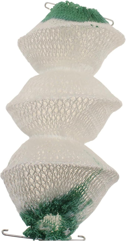 Lantern Mantles Insta-Clip 2#95 Mantles 3-Layer Accordion Shape Gas Lamp/Lantern Mantles with 2 Install Clip (6pcs)