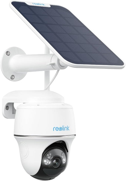 REOLINK Security Cameras Wireless Outdoor, Pan Tilt Solar Powered, 5MP 2K+