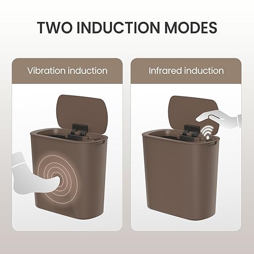 Cesun Automatic Motion Sensor Bathroom Trash Can