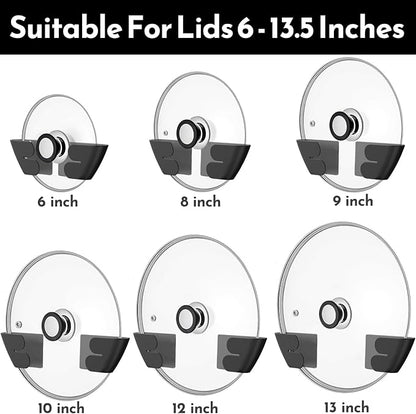 Niceyos Universal Adjustable Pot Lid Organizer