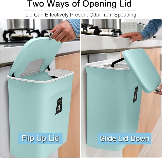 Tiyafuro 2.4 Gallon Kitchen Compost Bin