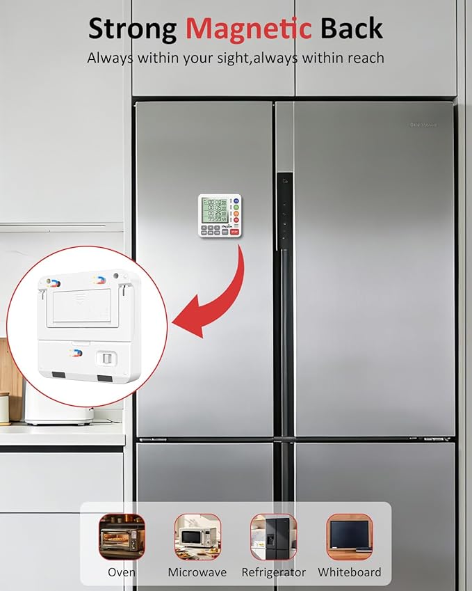 Digital Kitchen Timer for Cooking