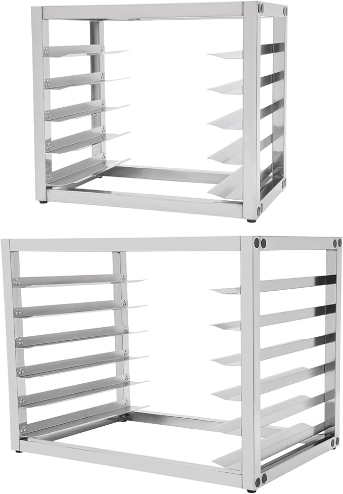 5 Tier Bun Pan Rack, Aluminum Bakery Rack