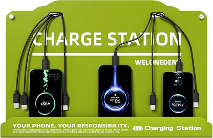 Wall Mounted Cell Phone Charging Station Mobile Phone Charging Station | Fast