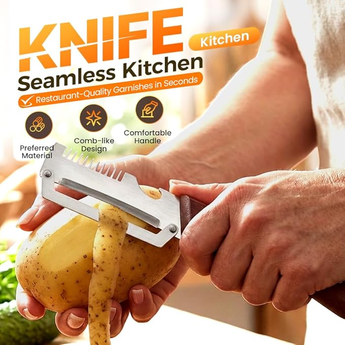 Multi-Functional Vegetable Peeler