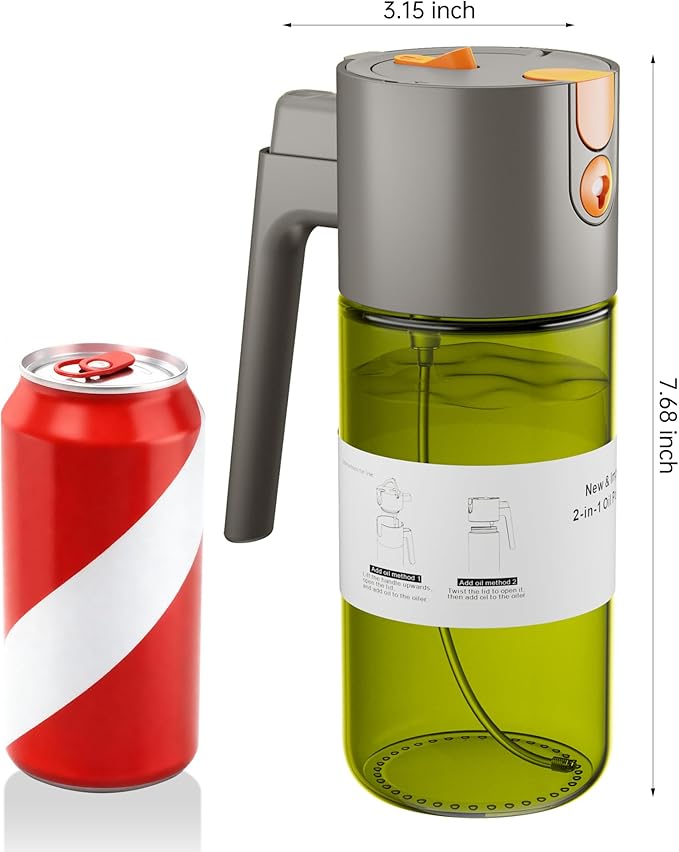 OURCABECUE Upgrade 2 in 1 Oil Sprayer