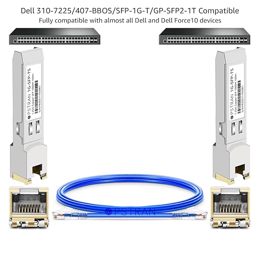 OPSTRAN 1000BASE-T SFP RJ45 Copper Transceiver Module Compatible