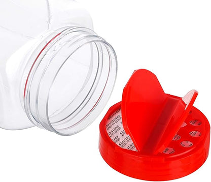 Yopay 8 Pack Large Spice Jar, 32oz Seasoning Shaker, Plastic Spice Container