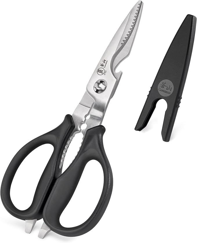 Cangshan 503343 9-inch Heavy-Duty Come-Apart Kitchen Shears