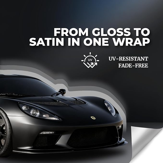 Rockrose Ultra TPU Matte PPF Film for Car Paint Protection 60 in x 50FT Self-Healing, UV Protection, Scratch & Stain Resistant, Hydrophobic, Wet Installation, Strong Adhesive, 7.5 mil Thickness