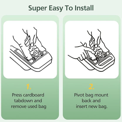 20 Pack Kenmore Canister Vacuum Cleaner Bags Compatible With Type C/Q 5055, 50555, 50557, 50558 and Type C-5, C-18, 53292, 200, 400, 600, 700, 800 Series