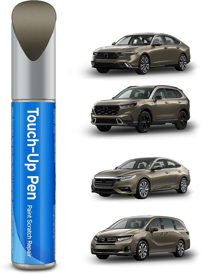 Touch Up Paint Compatible with Honda Exact Match Touch Up Paint Car Scratch Repair (Basque Red Pearl（R-548P）)