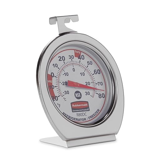 Rubbermaid Commercial Products Thermometer, Classic Large Mechanical Dial