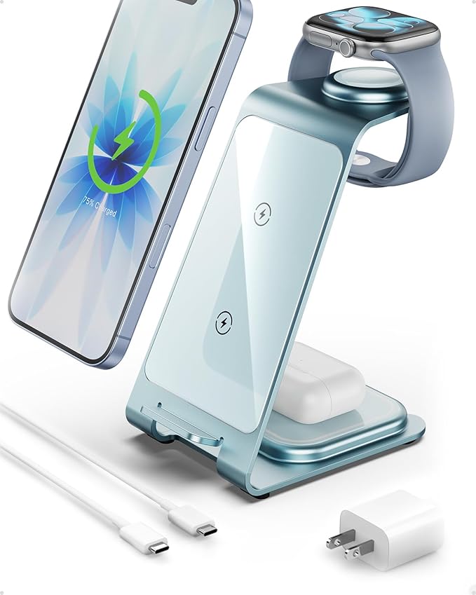 Intoval 3 in 1 Wireless Charging Station