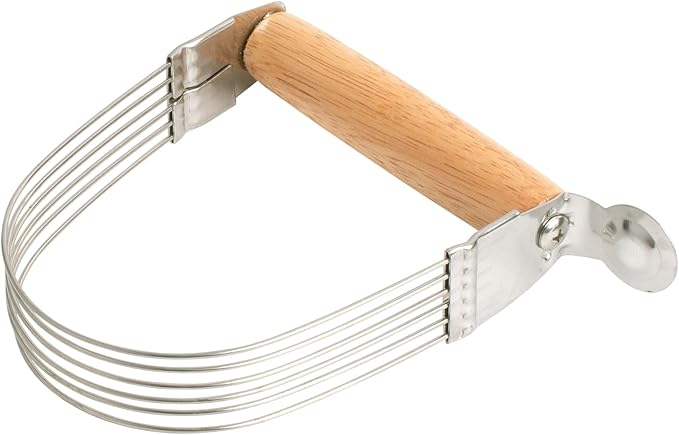 Mrs. Anderson’s Baking 6-Wire Pastry Cutter and Dough Blender, Stainless Steel
