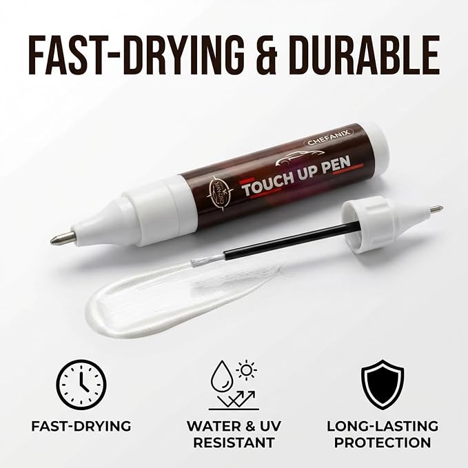 Celestite (1K3) Touch Up Paint Pen Compatible with Toyota - Exact Color Match, 2-in-1 Brush & Pen,Car Paint Scratch Repair Kit for RAV4/Camry/Corolla/Tacoma/Highlander/Sienna
