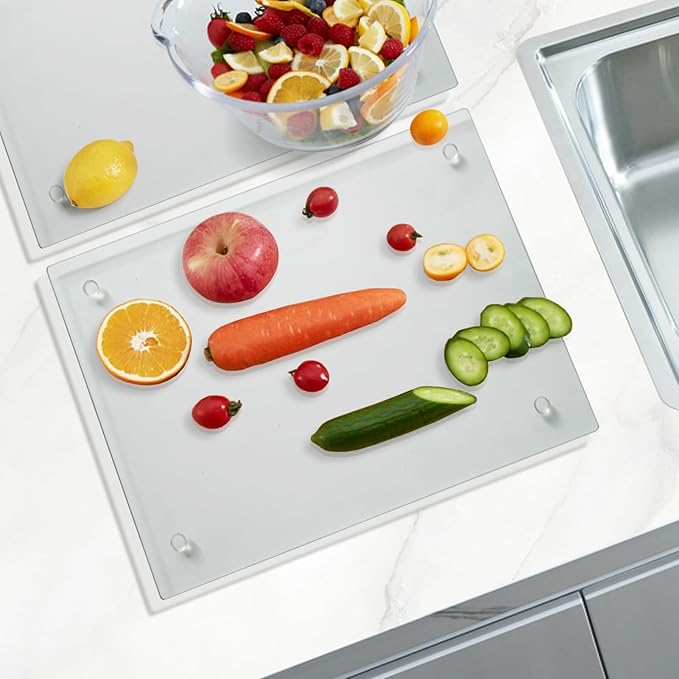 Mymonfif Tempered Glass Cutting Board