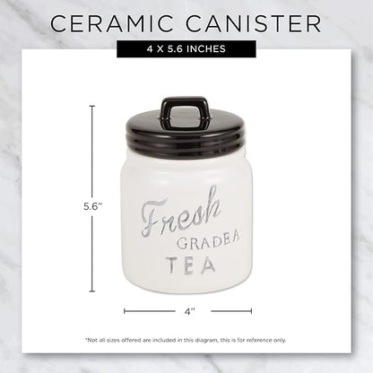 DII Kitchen Accessories Collection Ceramics, Cookie Jar, Dark Green