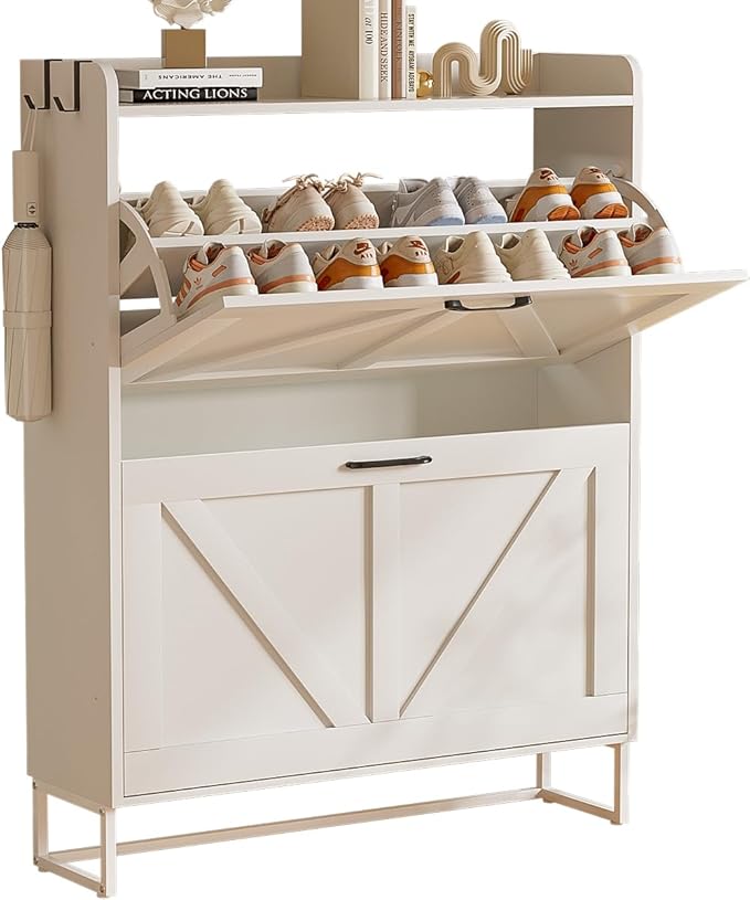 EOYUTLLY Shoe Cabinet for Entryway
