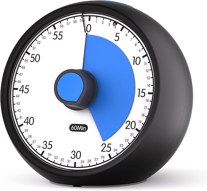 Visual Timer for Kids 60-Minute Countdown Timer