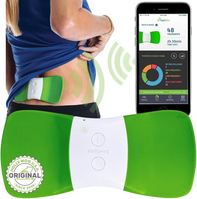WiTouch Pro Bluetooth TENS Unit – Wireless Lower Back Pain Relief Device |