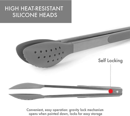 Dexas Spoon & Strain Tongs