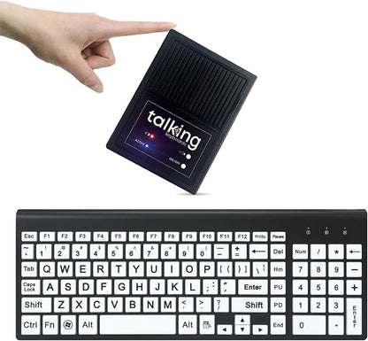 Talking Large Print Keyboard | AAC Communication Device | USB Keyboard
