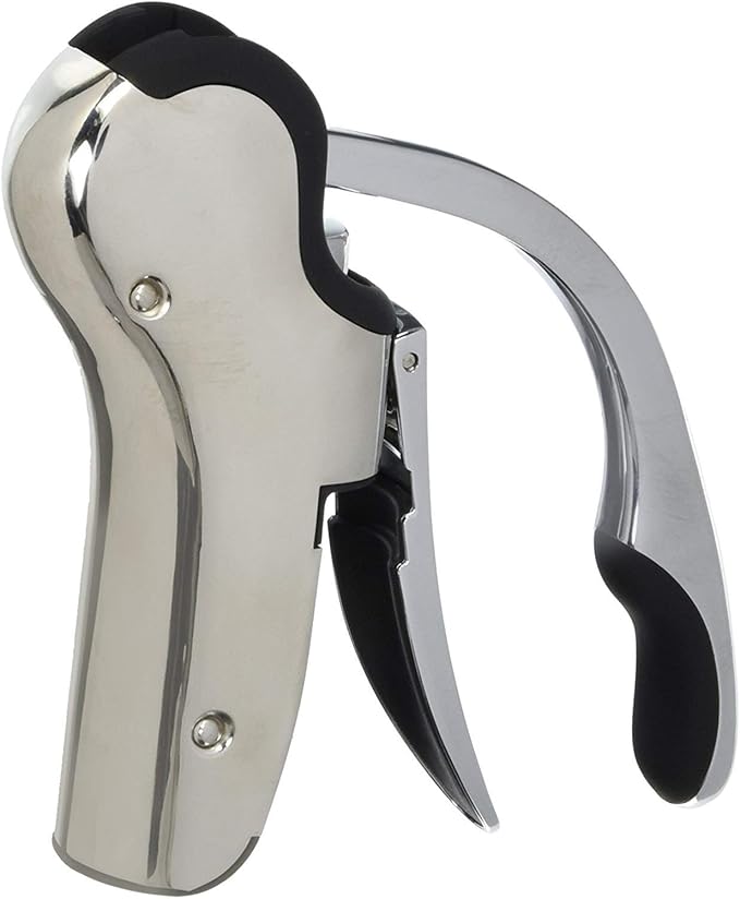 Stainless Steel Wine Opener Compact Vertical Corkscrew Wine Bottle Opener