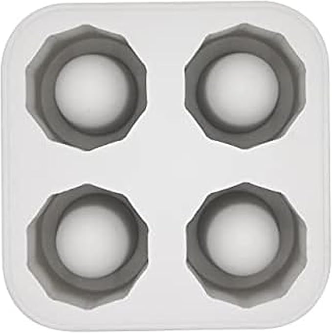 Houdini Shot Glass Ice Mold, Makes 4 Frozen Shot Glasses