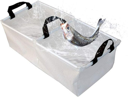 AceCamp Multifunctional Collapsible Water Basin, Folding Tub, Portable Bin, Lightweight Foldable Sink with Handles for Camping, Dish Washing, Laundry, Fishing, Hiking, Outdoors