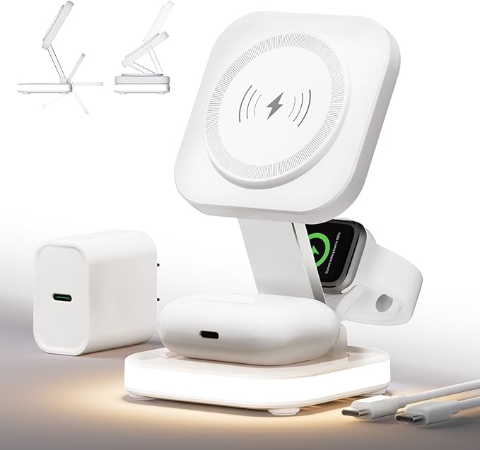 5-in-1 Magnetic Wireless Charging Stand
