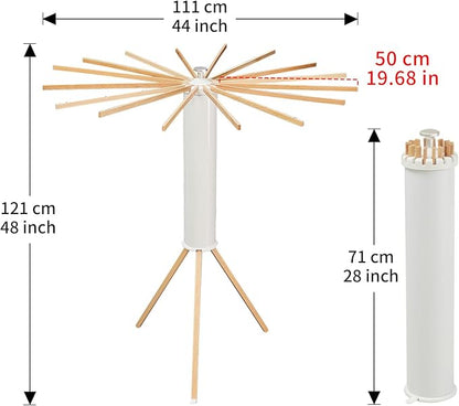 JOOM Tripod Clothes Drying Rack, Garment Rack Portable and Foldable Space