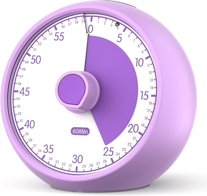 Conchstar Visual Timer for Kids 60-Minute