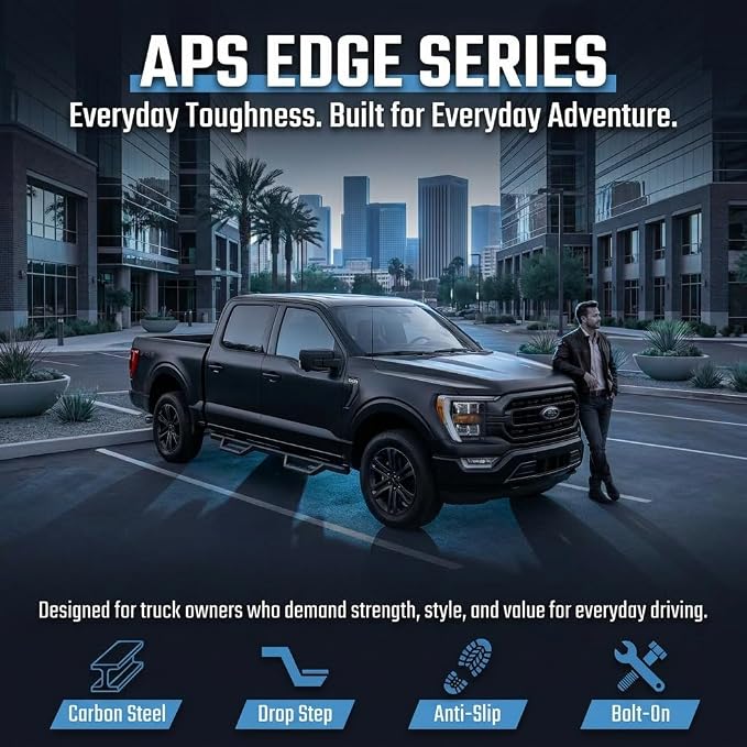 APS Edge Drop Step Running Boards for 4Runner