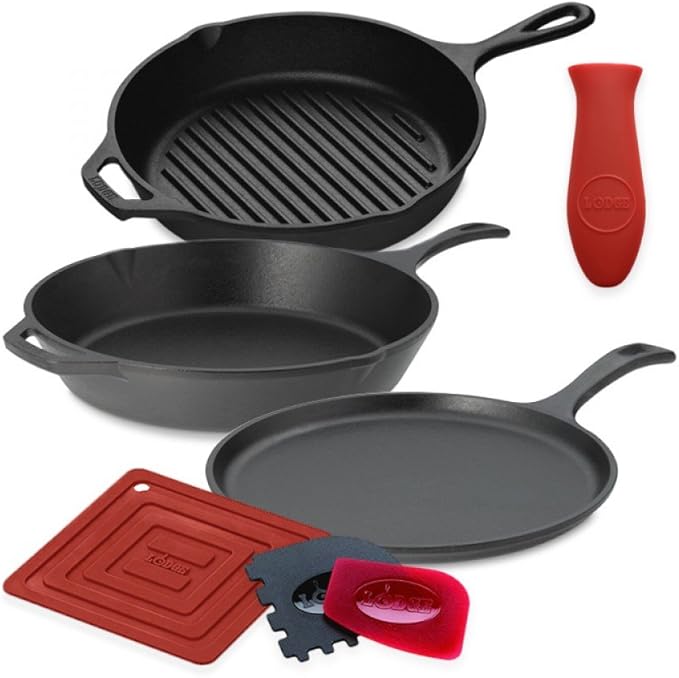 Lodge Cast Iron Set