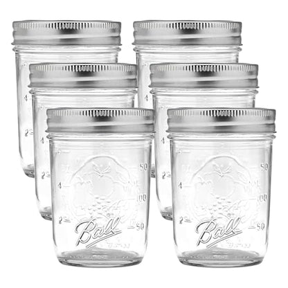 Ball Regular Mouth Glass Mason Jars